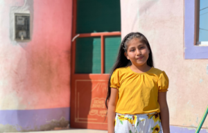 Young girl from Northern Peru portrait